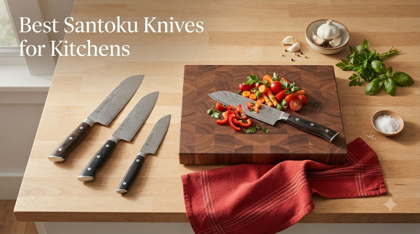 Best Santoku Knives for Kitchens