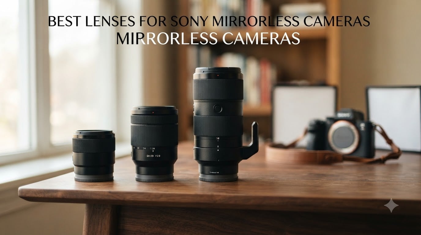 Best Lenses for Sony Mirrorless Cameras