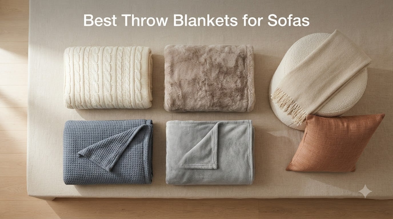 Best Throw Blankets for Sofas