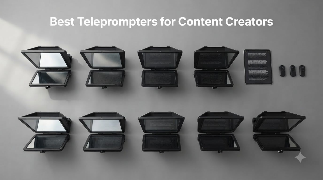 Best Teleprompters for Content Creators