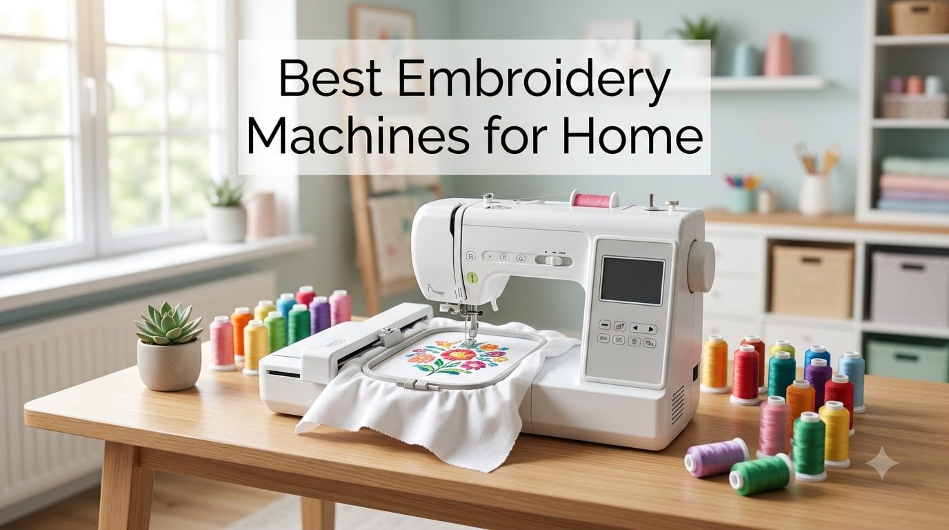 Best Embroidery Machines for Home
