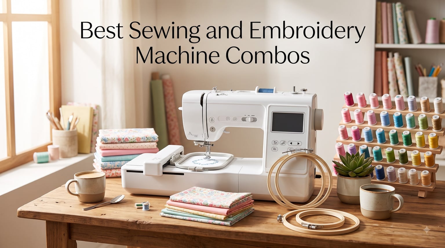 Best Sewing and Embroidery Machine Combos
