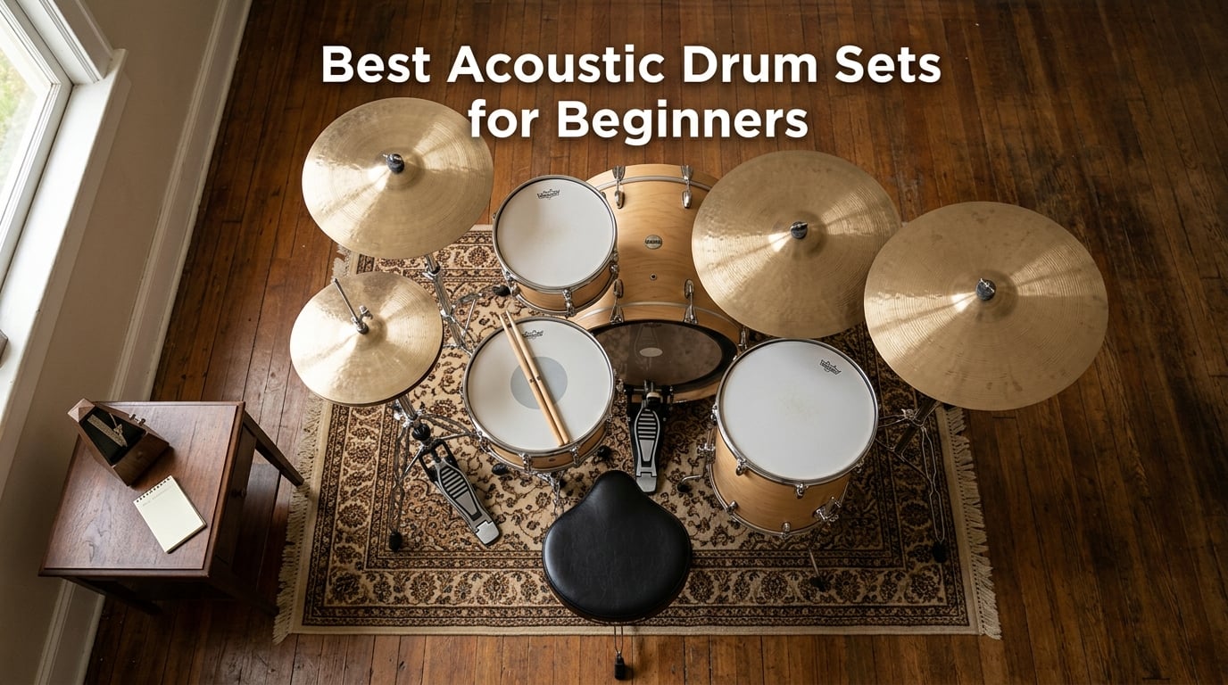 Best Acoustic Drum Sets for Beginners