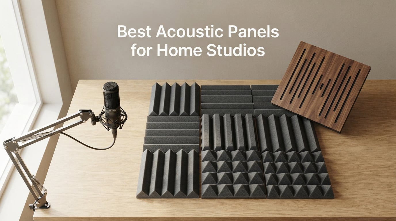 Best Acoustic Panels for Home Studios