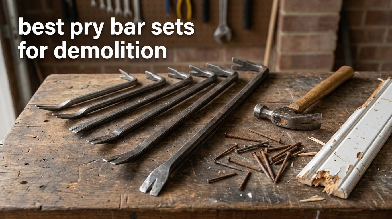 best pry bar sets for demolition