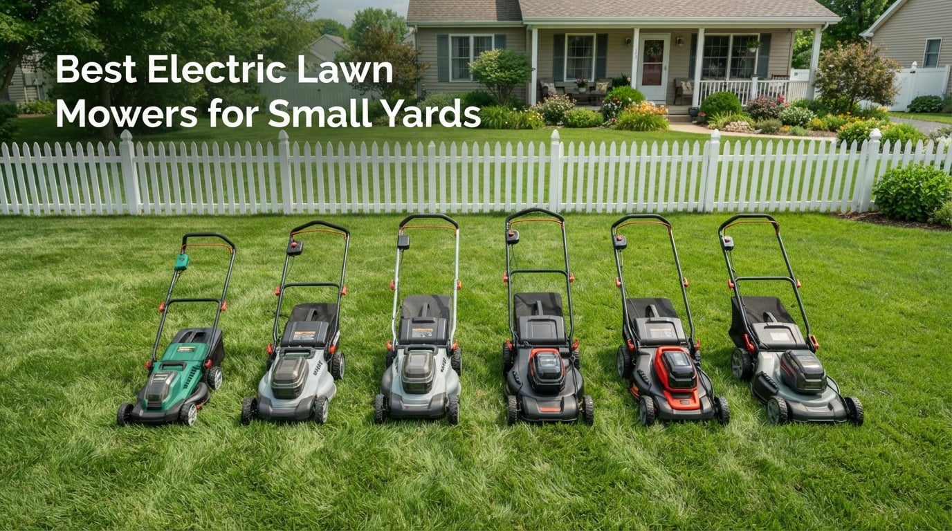 Best Electric Lawn Mowers for Small Yards
