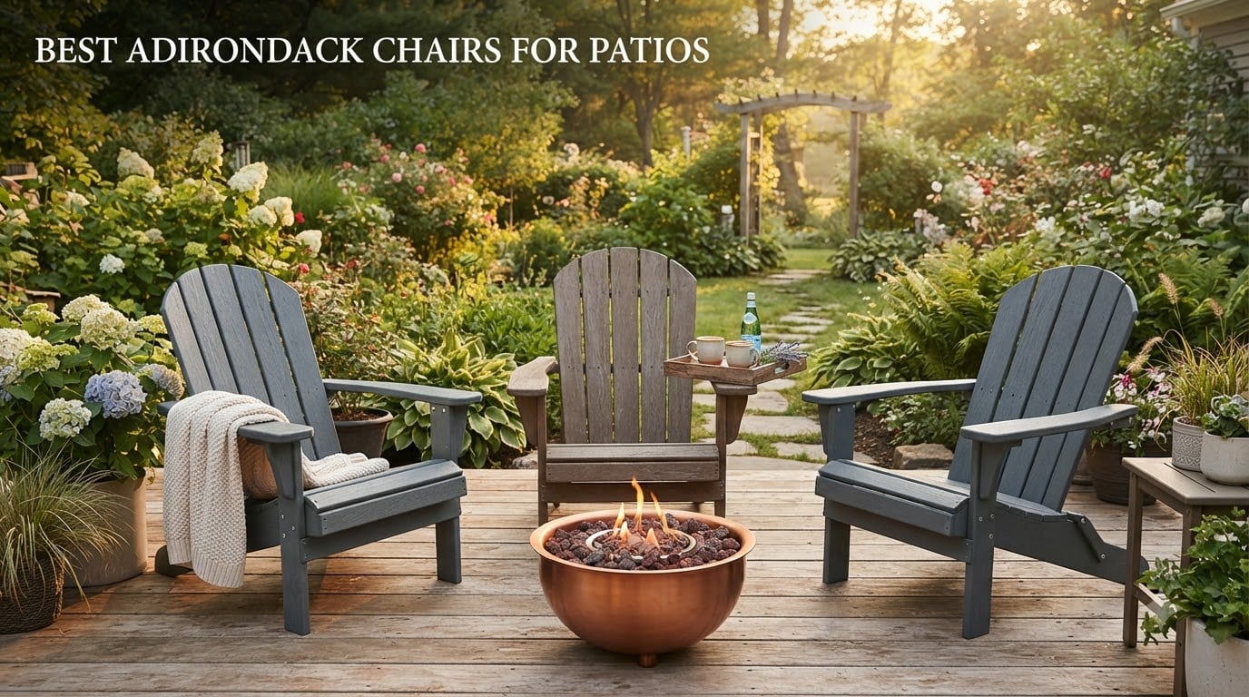 Best Adirondack Chairs for Patios