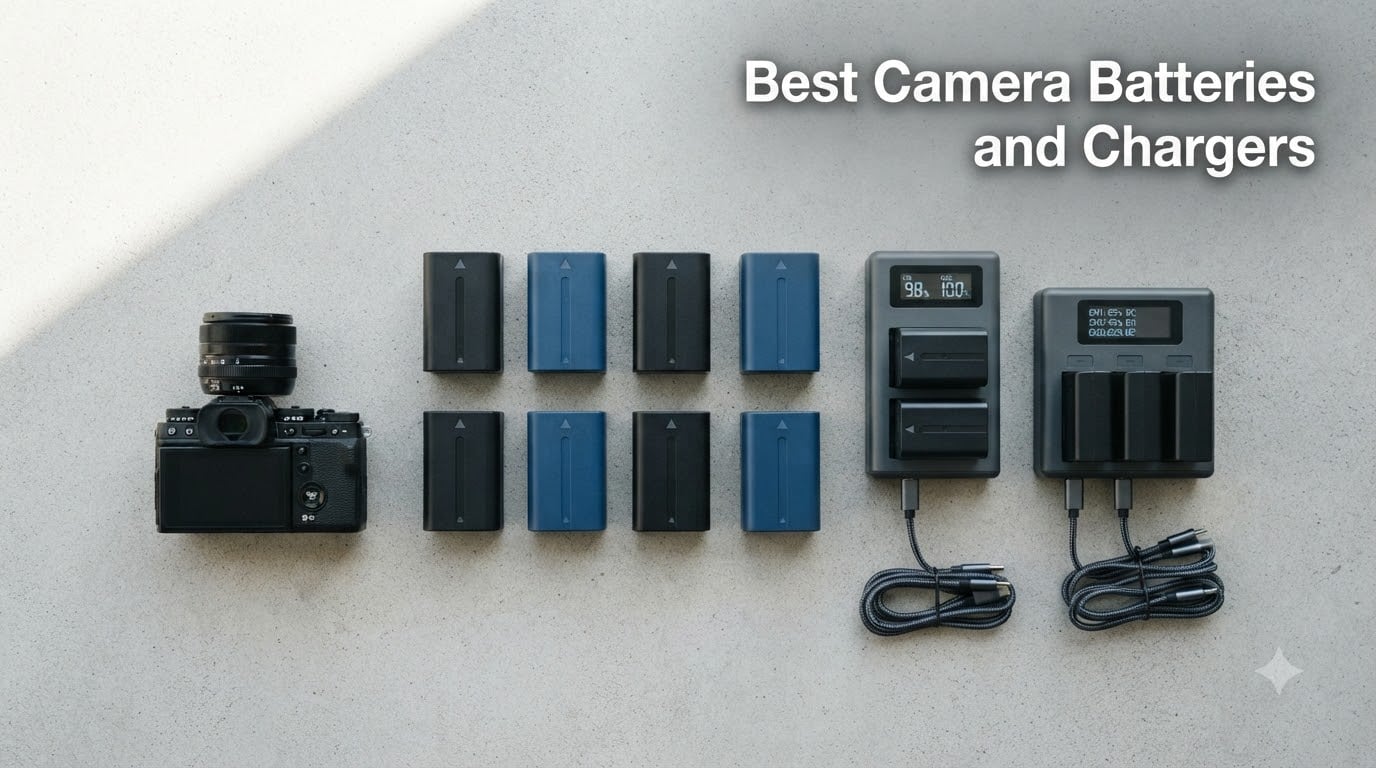 Best Camera Batteries and Chargers