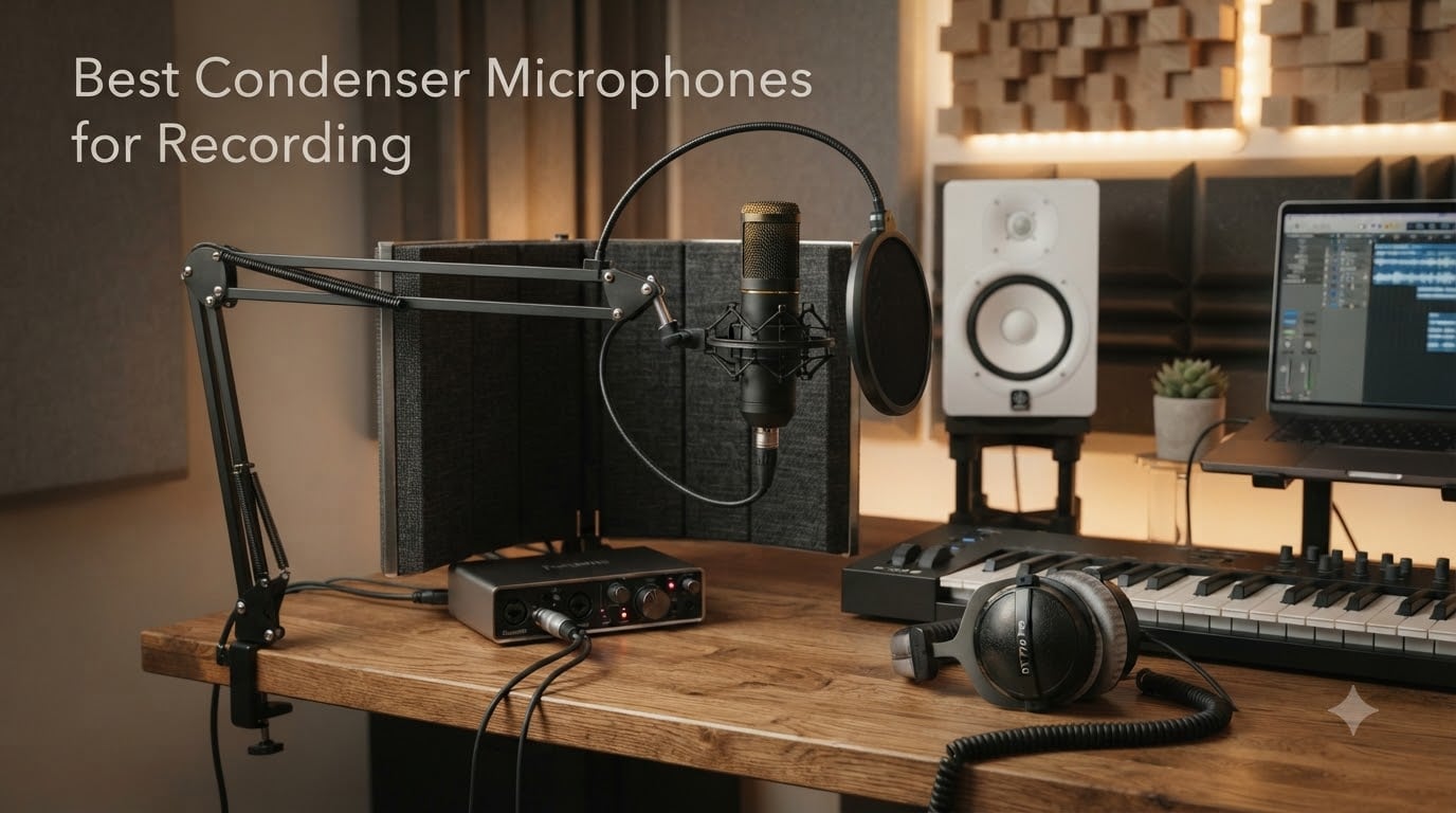 Best Condenser Microphones for Recording