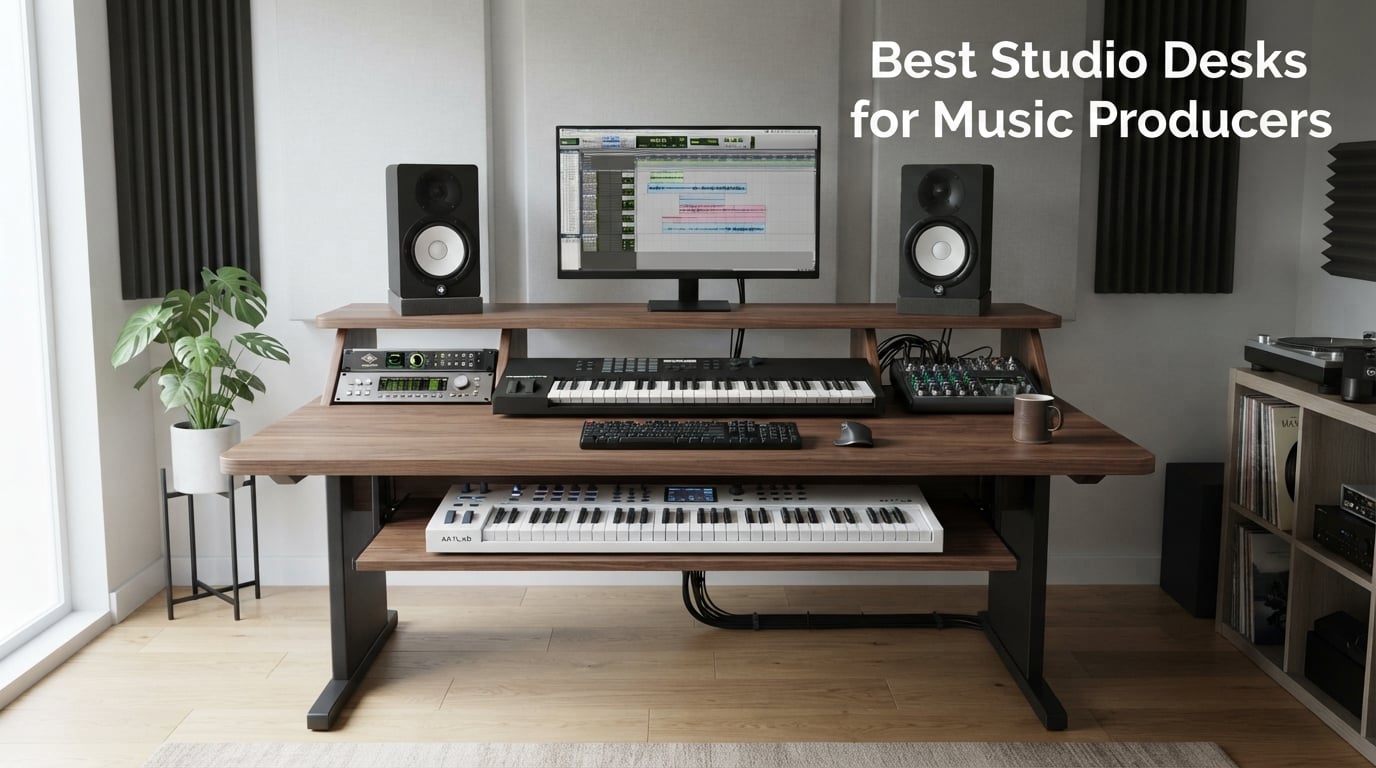 Best Studio Desks for Music Producers