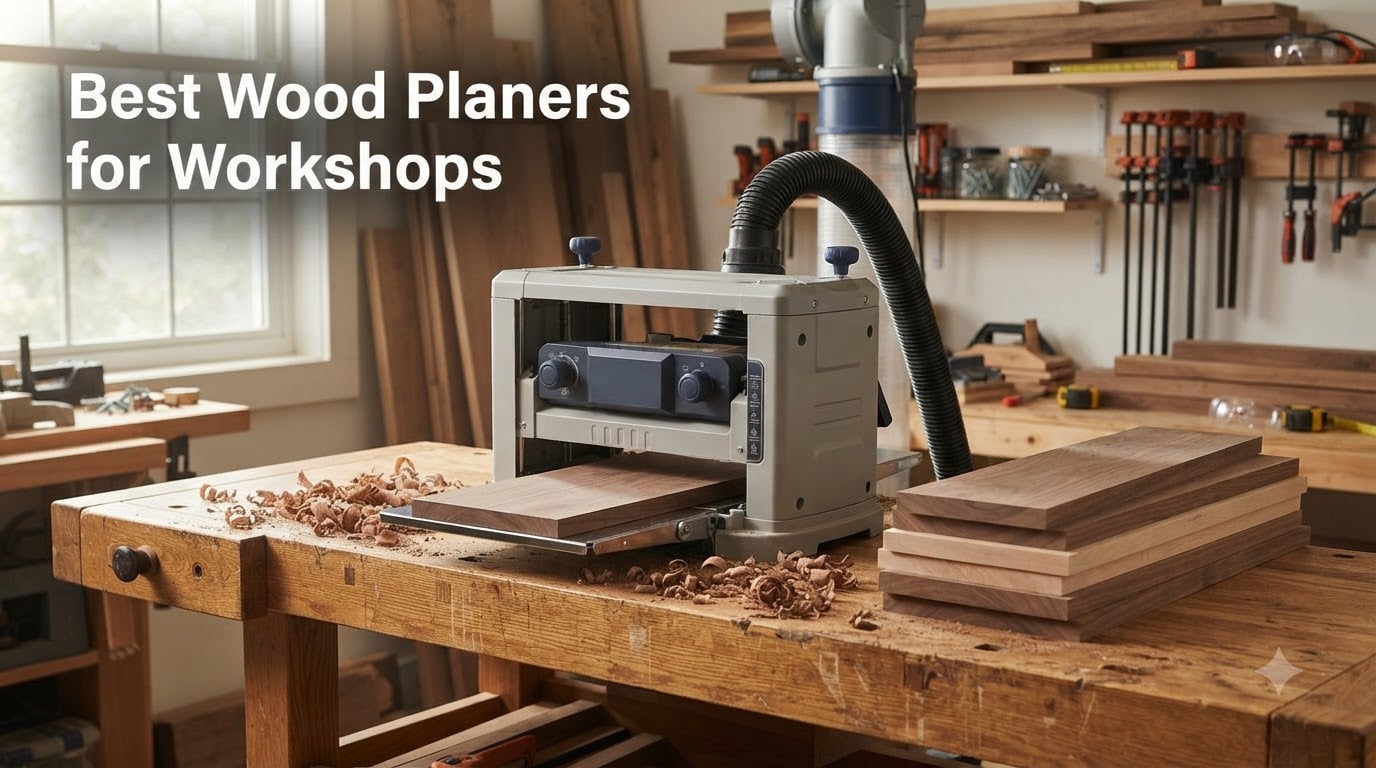 Best Wood Planers for Workshops