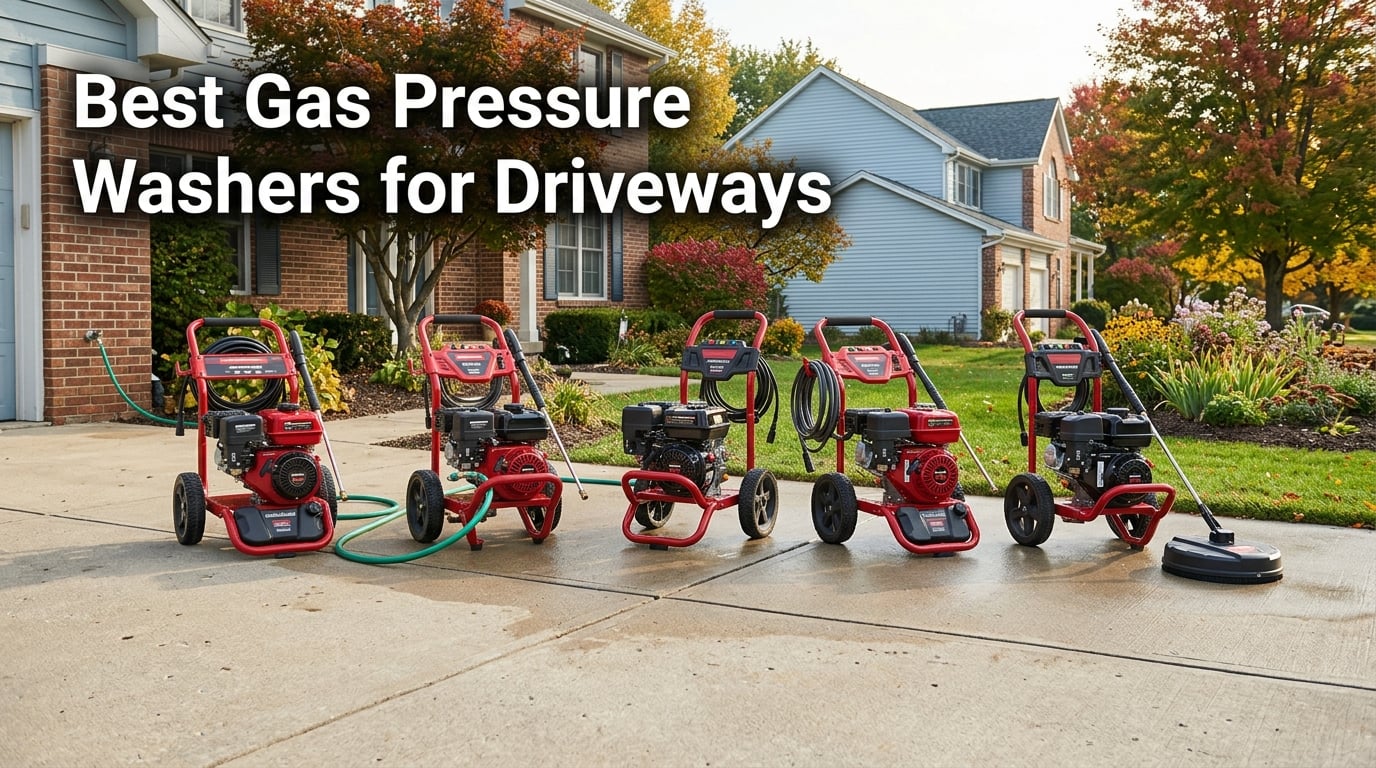 Best Gas Pressure Washers for Driveways