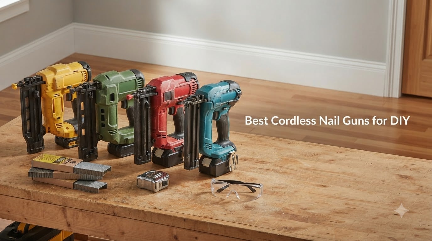Best Cordless Nail Guns for DIY