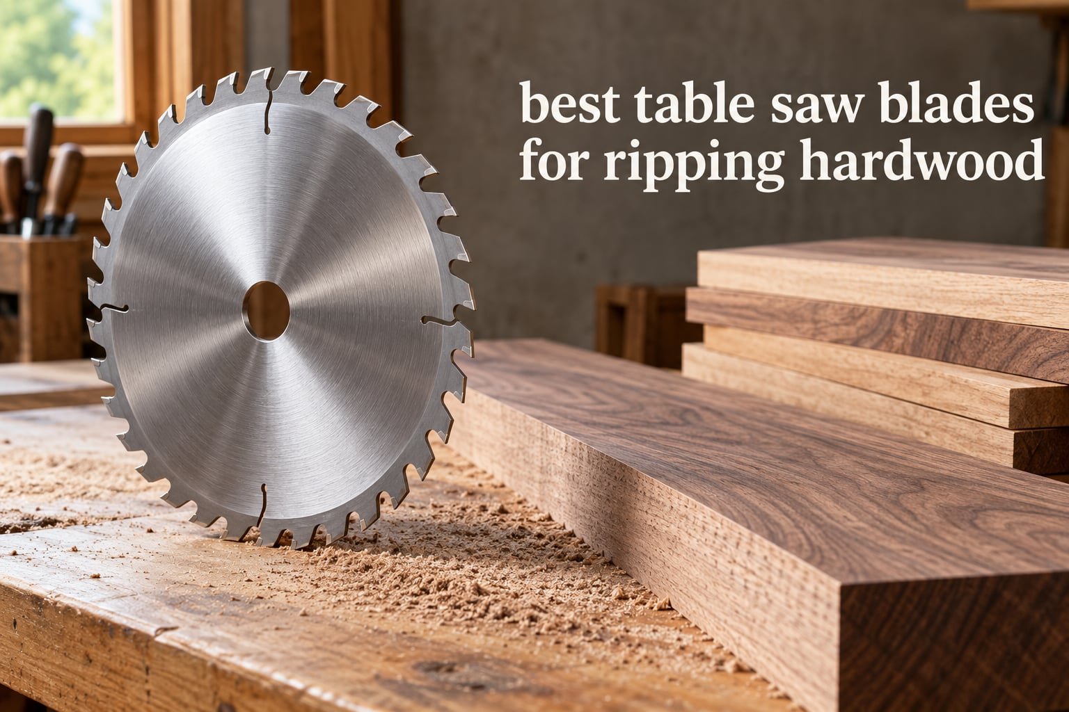 best table saw blades for ripping hardwood