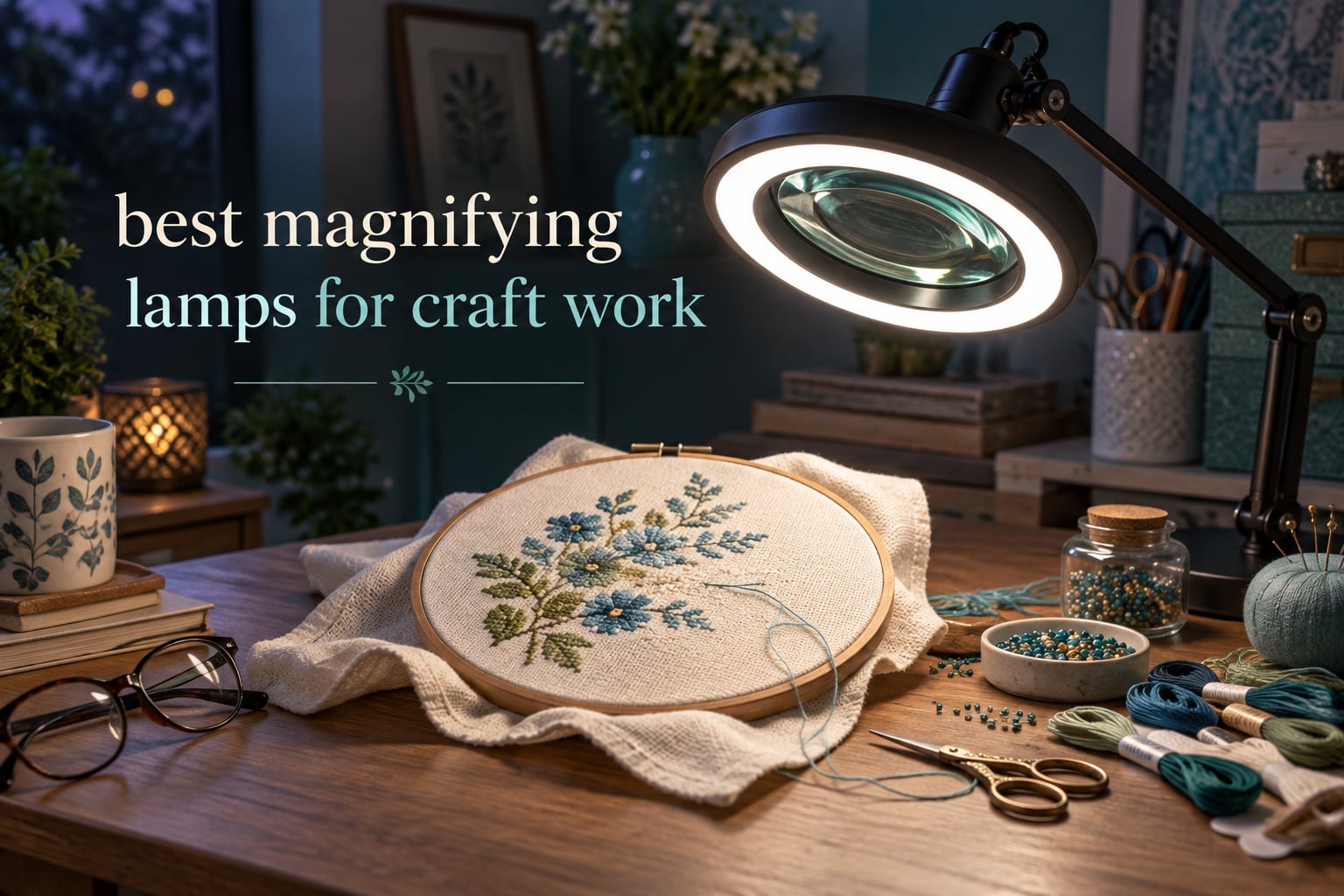 best magnifying lamps for craft work